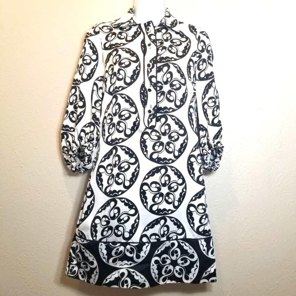 Zara Basic Mod Dress Sz Small - image 1